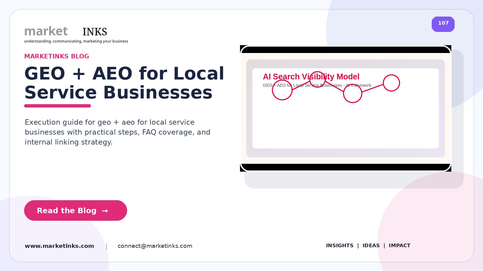 GEO + AEO for Local Service Businesses