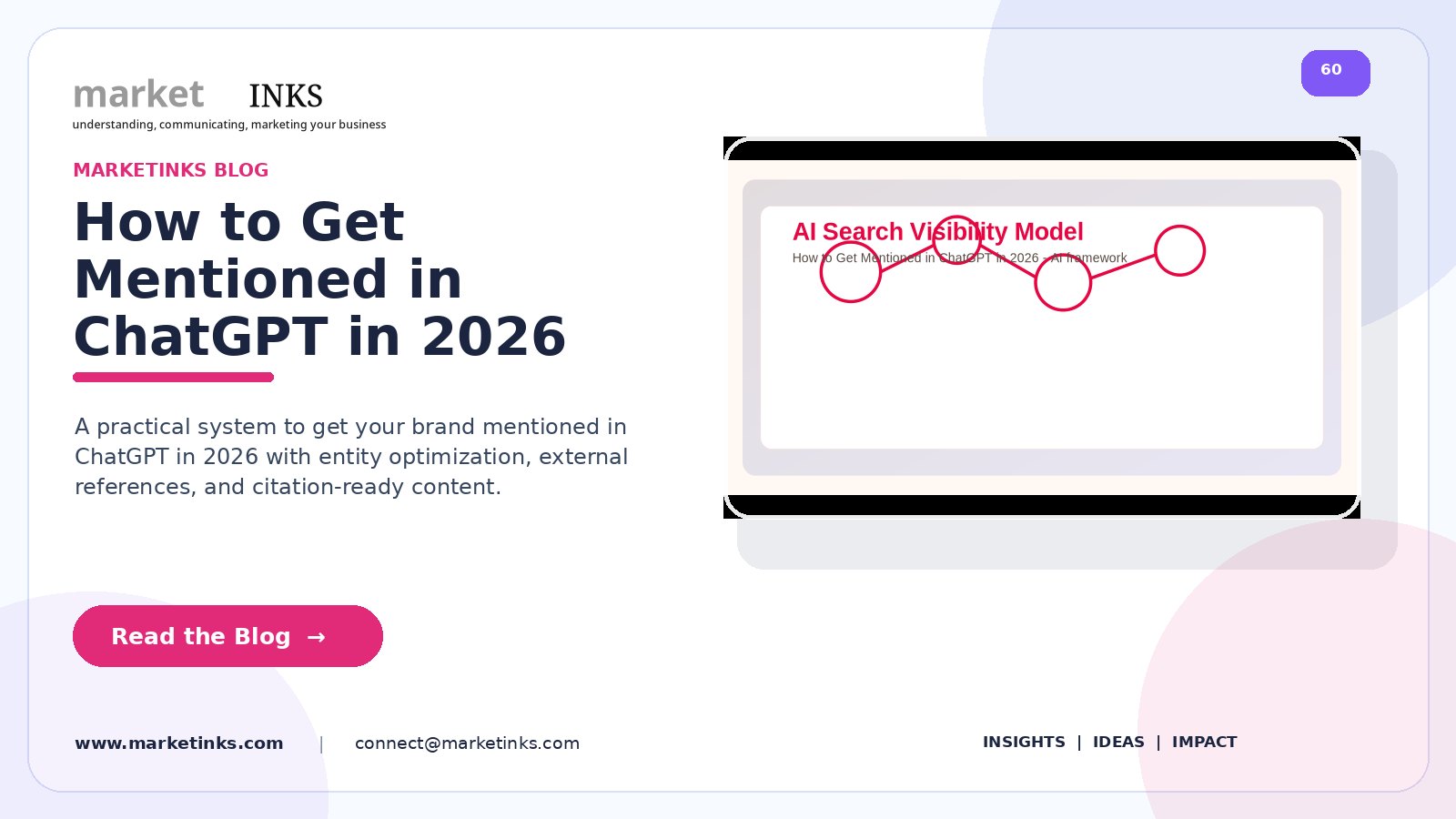 How to Get Mentioned in ChatGPT in 2026