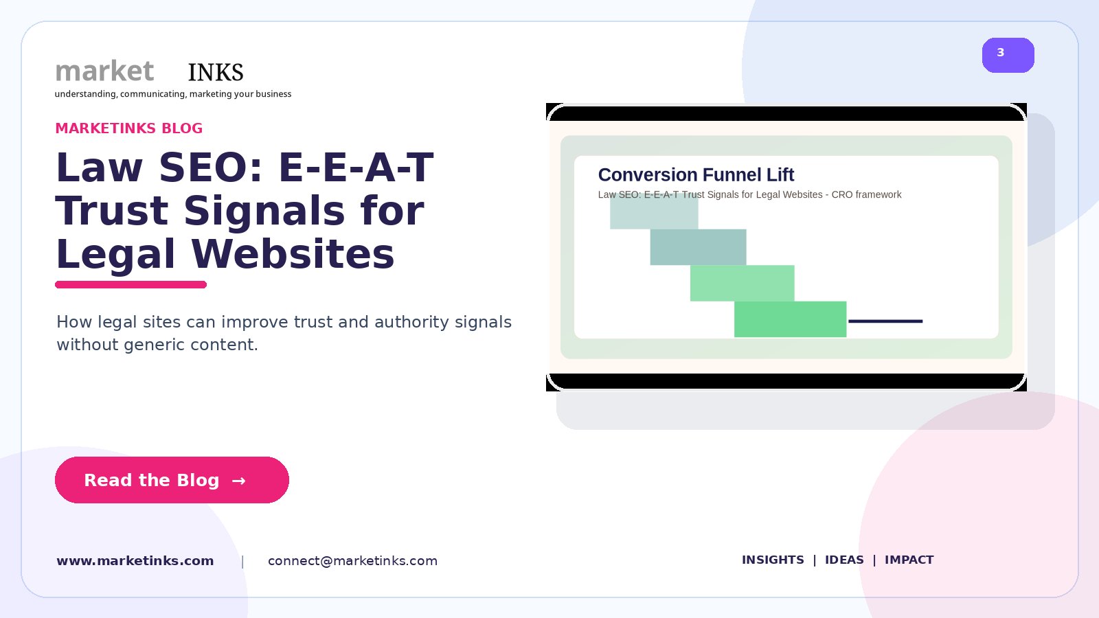 Law SEO: E-E-A-T Trust Signals for Legal Websites