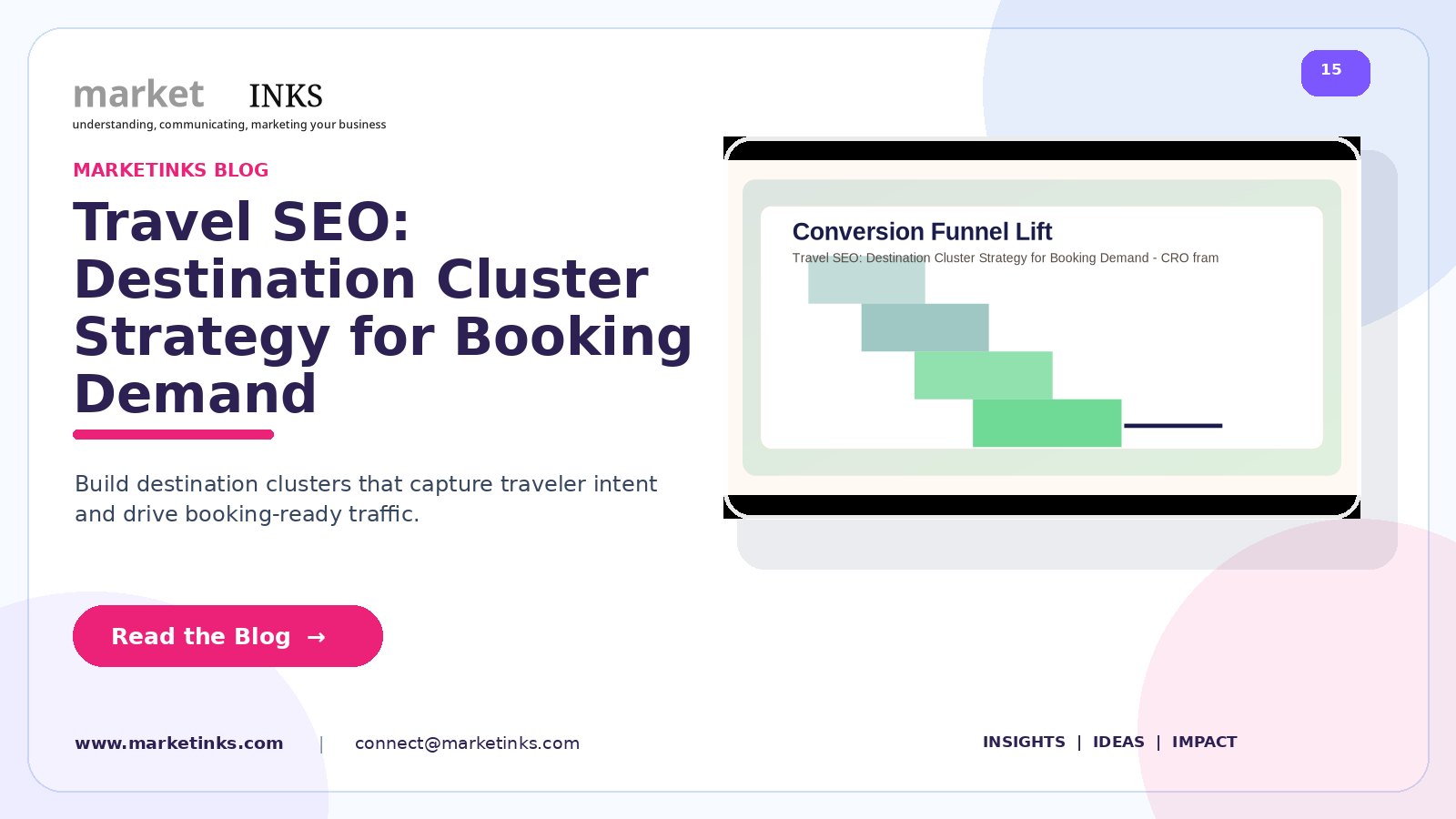 Travel SEO: Destination Cluster Strategy for Booking Demand