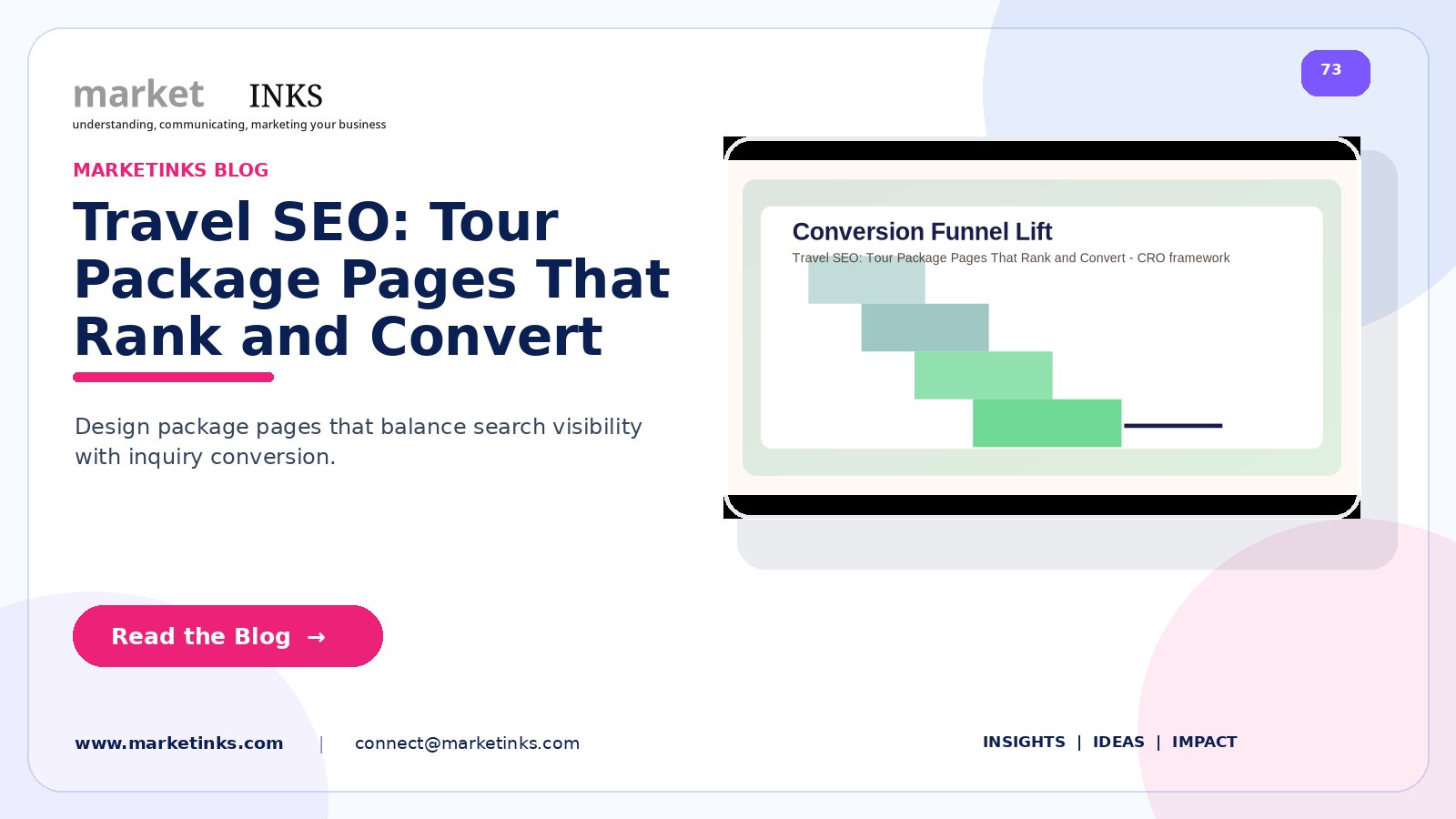 Travel SEO: Tour Package Pages That Rank and Convert